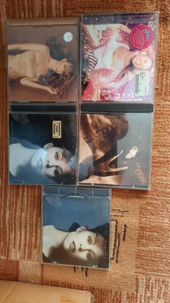5 darabos Mariah Carey cd csomag egyben 3000 Ft-rt