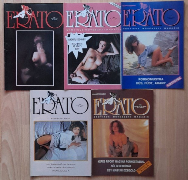 5 db Erato magazin elad
