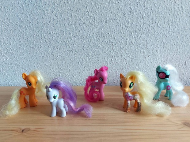 5 db My little pony 5 db pni figura n kicsi pnim