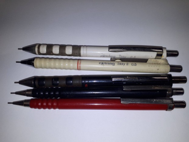 5 db Tikky rotring ceruza