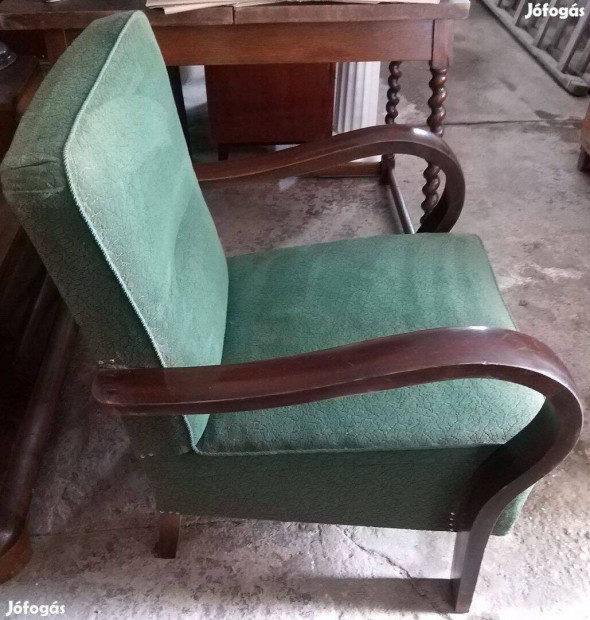 5 db. Art Deco fotel epeda rugzattal