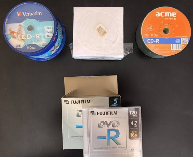 5 db dvd, 100 cd