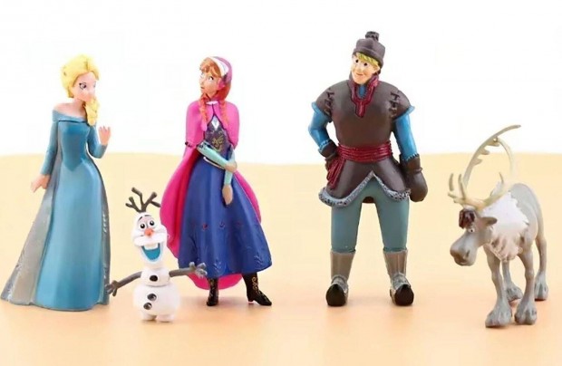 5 db-os Frozen Jgvarzs figura szett