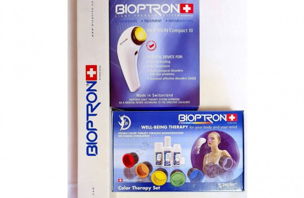 5 v garancival prmium szettben j Zepter Bioptron Compact lmpa