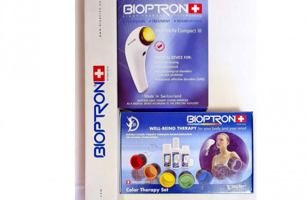 5 v garancival prmium szettben j Zepter Bioptron Compact lmpa