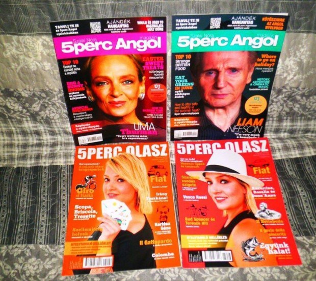 5 perc Angolul, s Olaszul 4db magazinok