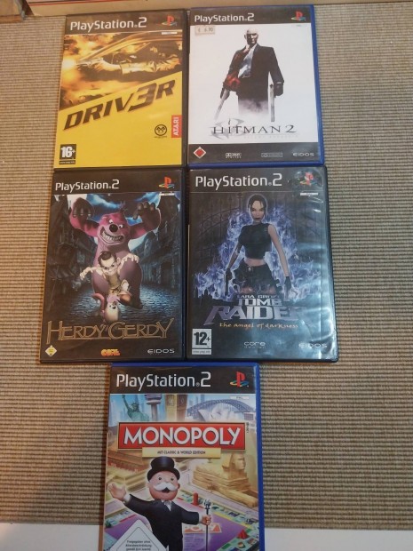 5 playstation 2 ,ps2