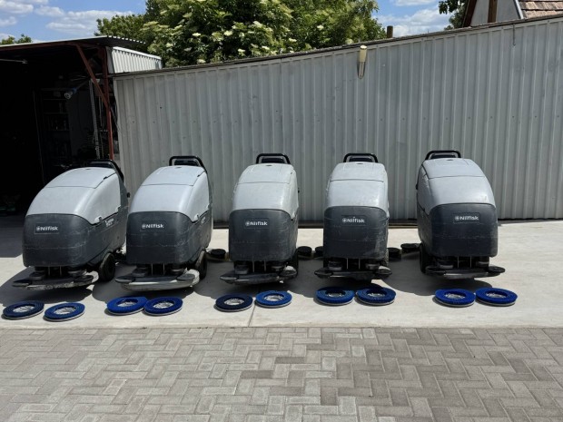 5db Nilfisk BA651 Ecoflex önjáró takarítógép padlótisztító