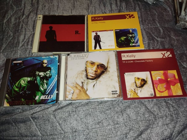 5db R.Kelly CD csomag (8 lemez) egyben 