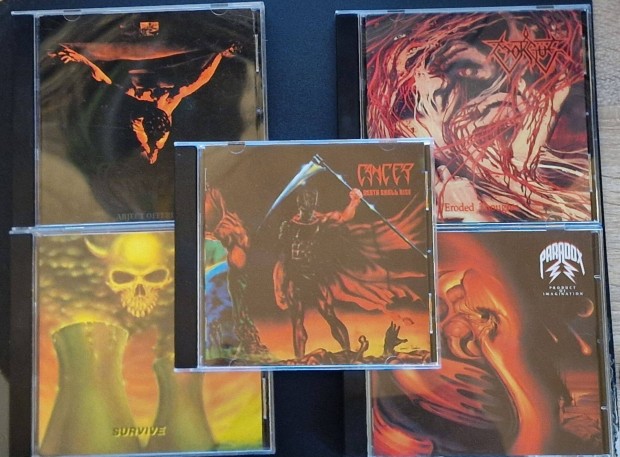 5db Unofficial Thrash-Death Metal CD lemez