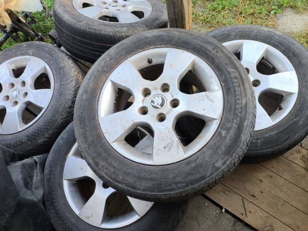 5db VW Skoda Audi Seat 5x112 Alu könnyűfém felni 15"