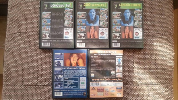 5db fitnesz DVD (Bres Alexandra, Rubint Rka)