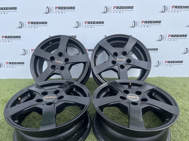 5x100 14" Dezent (fekete) alufelni 5,5Jx14h2 ET32