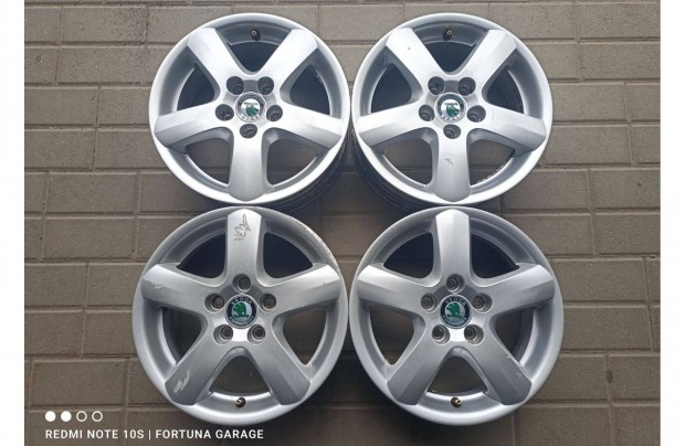 5x100 14" Skoda haszn�lt alufelni garnit�ra