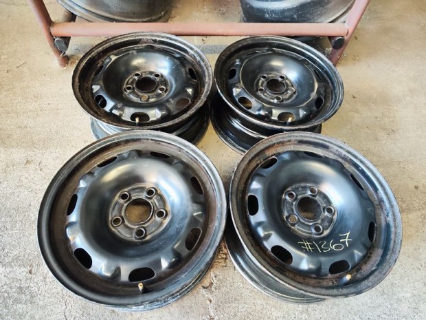 5x100 14" VW Aclfelni Lemez Felni 90Garage #1367