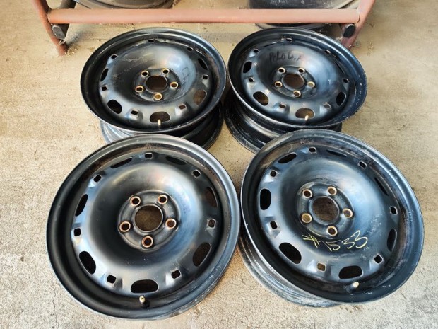 5x100 14" VW Aclfelni Lemez Felni 90Garage #1533