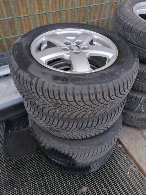 5x100 15" 4 éveszakos gumikkal skoda octavia alufelni