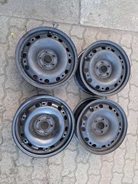 5x100 15" Skoda Fabia Rapid Scala felni 4db 24000ft