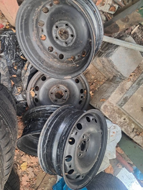 5x100 15" Skoda Fabia Roomster Rapid felni 4db 20000ft