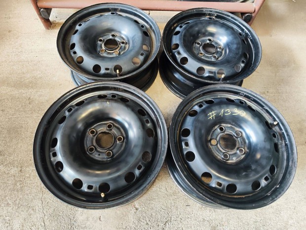 5x100 15" VW, Skoda, Audi Acélfelni Lemez Felni 90Garage #1330