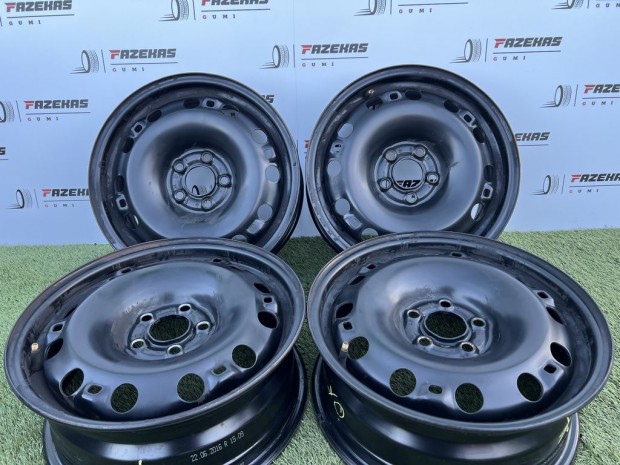 5x100 15" Volkswagen gyri lemezfelni 6Jx15h2 ET38