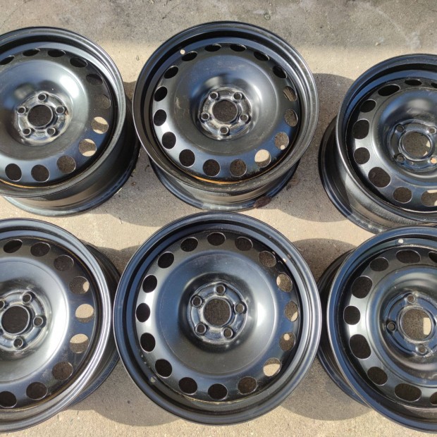 5x100 16 Gyári Audi,VW,skoda,seat színterezett lemez 52000ft a 4db/66/