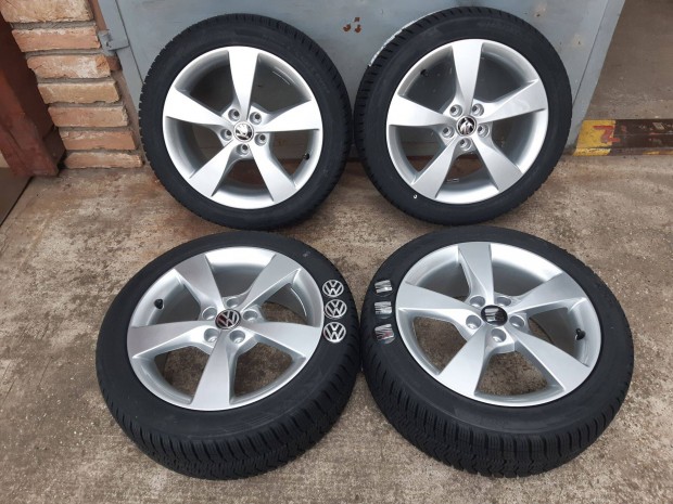 5x100 16" Skoda Fabia 3, VW Polo, Seat Ibiza -új téli garnitúra
