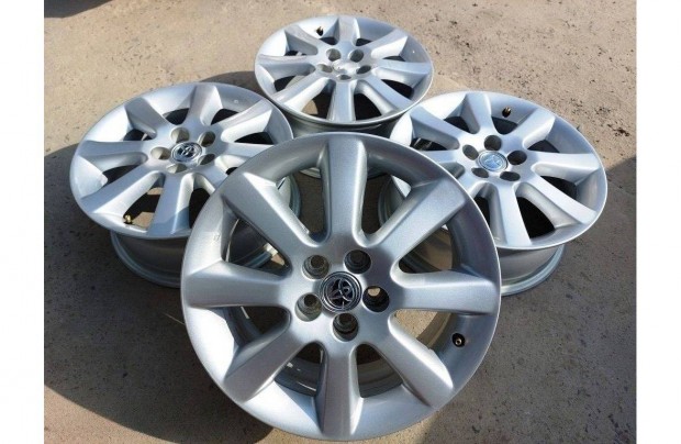 5x100 16" Toyota Avensis, Corolla gyri alufelni garnitra - jszer