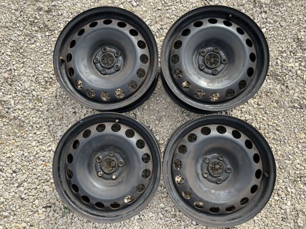 5x100 16" Volkswagen gyri lemezfelni 6,5Jx16h2 ET42