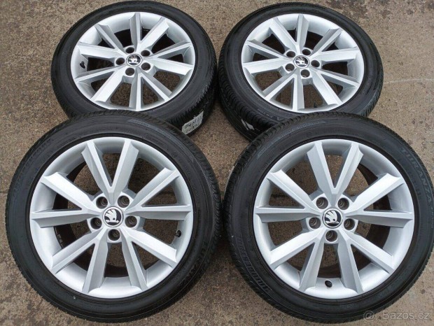 5x100 16" alufelni garnitra skoda seat vw