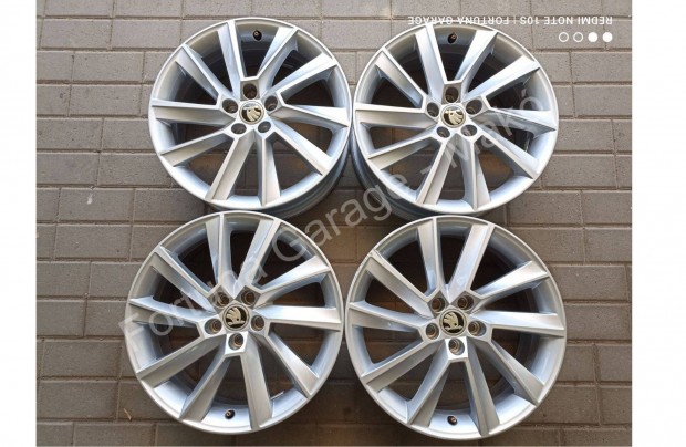 5x100 17" Skoda Scala / Kamiq jszer alufelni garnitra