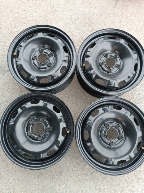 5x100 5x14"r14 et38 új gyári VW,Seat,Skoda lemezfelni garnitúra