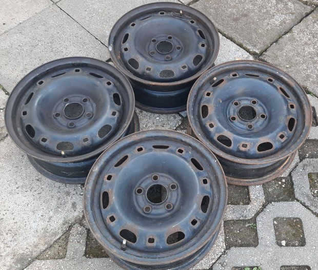 5x100 Eredeti Acélfelni 14" Skoda, Vw