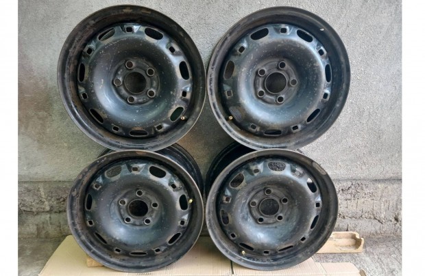 5x100 Lemezfelni Garnitra! 14" 6Jx14h2 ET43 Skoda, Volkswagen, Seat