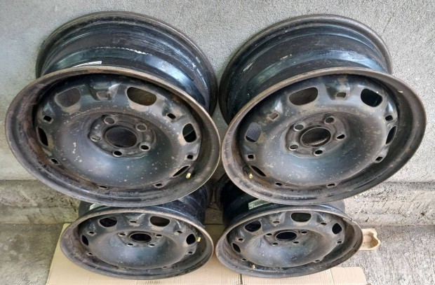 5x100 Lemezfelni Garnitra! 14" 6Jx14h2 ET43 Skoda, Volkswagen, Seat