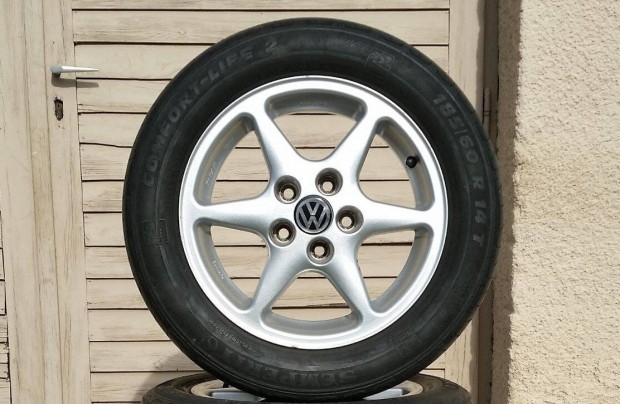 5x100 R14 Skoda Fabia Alufeni 185/60 gumival Volkswagen Polo Ibiza