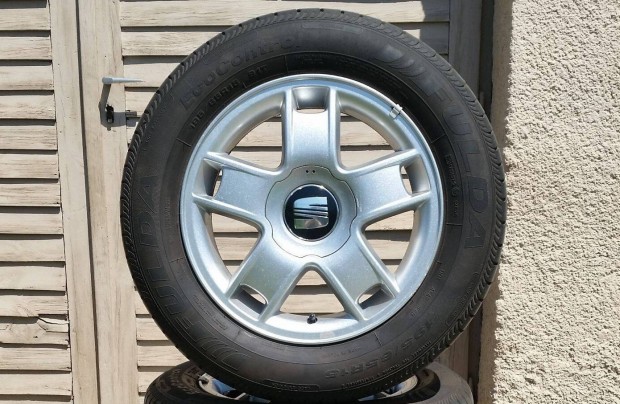 5x100 R15 Seat Alufelni nagyon j gumival 195/65 Volkswagen Skoda Audi