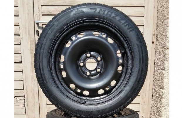 5x100 R15 Skoda Fabia Felni nagyon jó téli gumival 185/60 Polo Ibiza