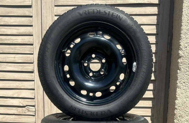 5x100 R15 Skoda Fabia Felni nagyon jó téli gumival 185/60 Polo Ibiza