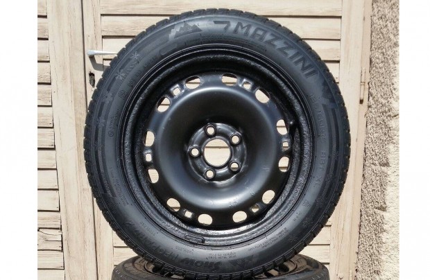 5x100 R15 Skoda Fabia Felni nagyon jó téli gumival 185/60 Polo Ibiza