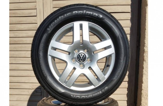 5x100 R15 Volkswagen Alufelni nagyon j gumival 195/65 Skoda Seat Audi