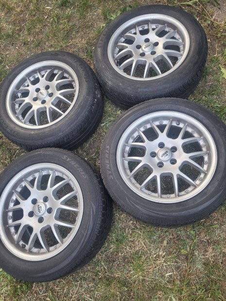 5x100 R16" Et35 Riial viper alufelni szett gumikkal