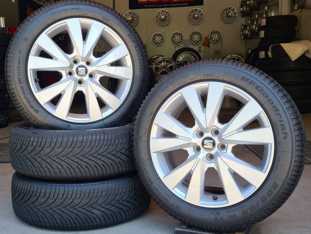 5x100 Seat Arona alufelni 205/55 R17 téli gumik /K120
