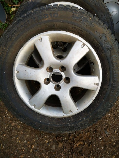 5x100 Wolksvagen gyri alufelni 195 /65 R15- os tli gumival