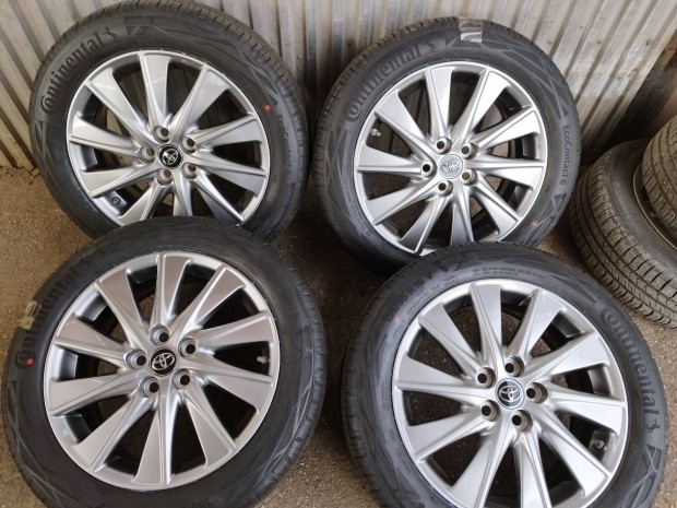 5x100 r16 Gyri j Toyota Yaris kerekek, Tpms, Continental 