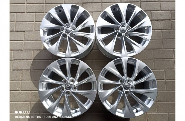 5x105 17" Opel használt alufelni garnitúra +Tpms
