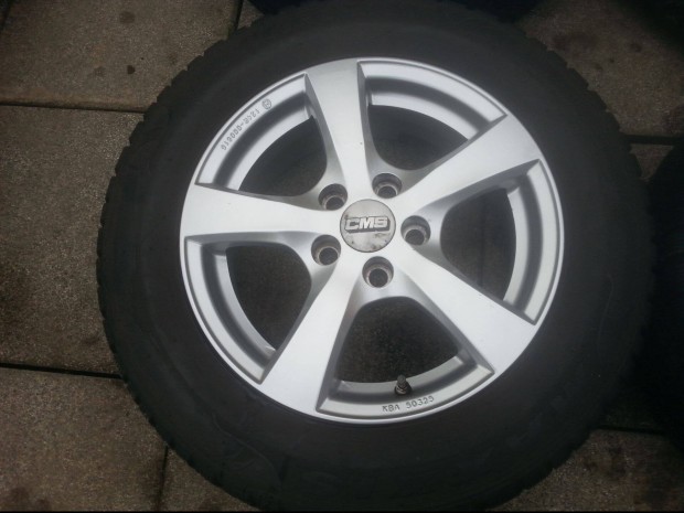 5x105 Opel Astra-K alufelni 195/65R15 Maxxis tli gumival