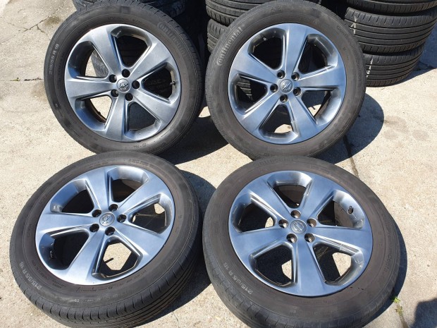 5x105 Opel Mokka gyri alufelni 7x18" ET38 215/55 R18 nyrigumi