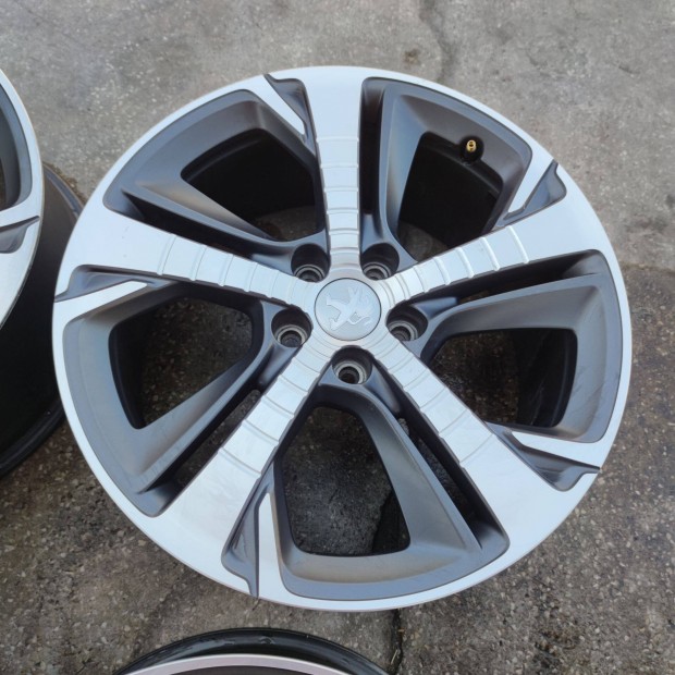 5x108 18 Gyári Peugeot polír alufelni 170000ft a 4db/140/
