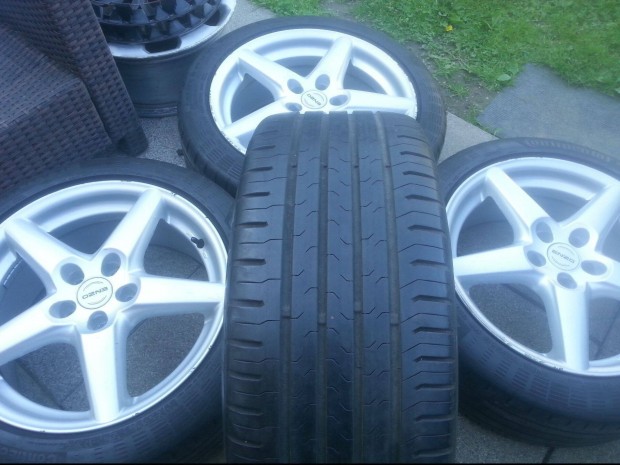 5x108 Volvo/Ford alufelni 225/45R17 Continental nyári gumival
